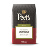 Peet's Coffee frente del paquete mostrando marca y diseño para identificar producto