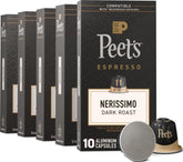 Peet's frontal del empaque mostrando intensidad 11 y diseño premium