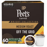 Peet's frente del paquete mostrando cajas y marca, conveniencia para hogar