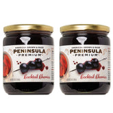 PENINSULA PREMIUM frasco frontal mostrando color burdeos y presentación