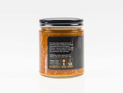 Pepper Joe's textura detallada del puré fermentado que facilita mezcla y emulsionar