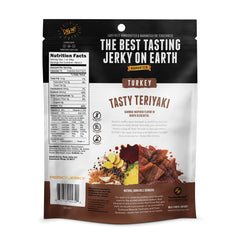 Perky Jerky tiras de pavo textura tierna para masticación cómoda