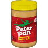 Peter Pan frasco frontal mostrando etiqueta y tapa, ideal para despensa