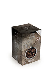 Peugeot pimienta negra Tan Hoi frontal con sachets, conserva aromas