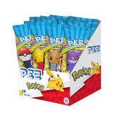 PEZ Pokémon vista frontal del pack con 12 dispensadores, ideal para fiestas