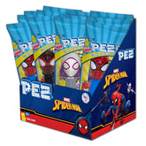 PEZ Spider-Man vista frontal del paquete que facilita identificación y presentación
