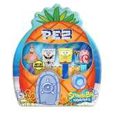 PEZ muestra lata frontal con diseño SpongeBob y utilidad de exhibición