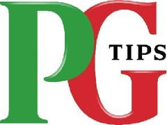 PG Tips envase abierto con varias bolsitas listo para uso frecuente