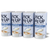 Pick Me Up Provisions envase frontal mostrando etiqueta y capacidad 16 oz, facilita identificación