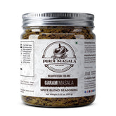 Pindi Masala frasco frontal mostrando envase PET y diseño claro, aroma preservado