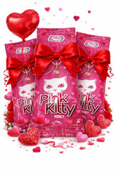Pink Kitty HONEY frasco frontal mostrando etiqueta y presentación premium