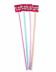 Pixy Stix paquete frontal mostrando 25 palitos coloridos, ideal para fiestas