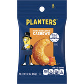 PLANTERS empaque frente mostrando 3 oz y diseño atractivo para llevar