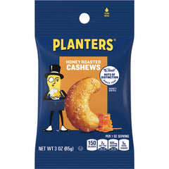 PLANTERS empaque frente mostrando 3 oz y diseño atractivo para llevar