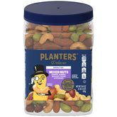 PLANTERS frente del envase resellable muestra mezcla y frescura