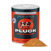Pluck envase frontal mostrando el tamaño y 176 raciones