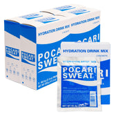 Pocari Sweat frente del empaque mostrando las cinco cajas y ventaja de cantidad