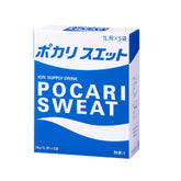 Pocari Sweat frente del sobre mostrando marca y formato práctico