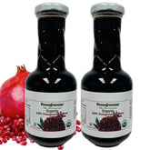 Pomegranaze botella de vidrio frontal preserva sabor y pureza
