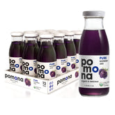 Pomona Organic frontal de la botella mostrando etiqueta clara y beneficios