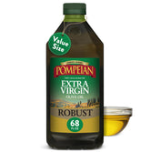 Pompeian botella frontal 2 L mostrando diseño y tamaño para cocina