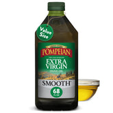 Pompeian frente de la botella 2 L mostrando diseño y volumen práctico