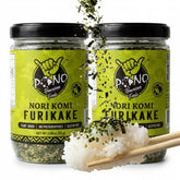 Pono Hawaiian envase frontal nori furikake mostrando calidad y pureza