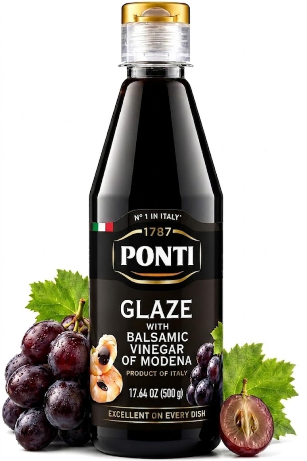 Ponti glase frontal de 500 g mostrando etiqueta y formato grande para uso frecuente
