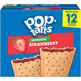 Pop-Tarts caja frontal mostrando paquete valor y conveniencia