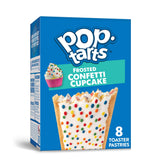 Pop-Tarts empaque frontal mostrando caja de 13.5oz y beneficio de conveniencia