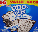 Pop-Tarts empaque frontal mostrando caja y marca, ideal para identificar opción práctica