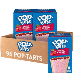Pop-Tarts vista frontal del empaque mostrando cantidad y diseño