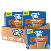 Pop-Tarts paquete frontal mostrando las cuatro cajas y cantidad grande, conveniencia Pop-Tarts