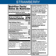 Pop-Tarts paquete individual listo para llevar y mantener frescura