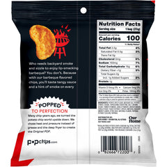 popchips primer plano de textura crujiente destacando sabor y ligereza