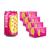 poppi lata frontal pack 24 visible y conveniente para almacenamiento