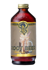 P Portland Syrups botella frontal mostrando diseño y uso versátil