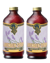 Portland Syrups botella frontal muestra aroma floral