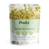 Poshi brócoli rallado en envase frontal listo para consumir