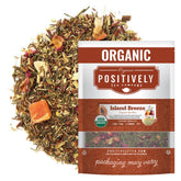Positively Tea frontal del empaque mostrando diseño y cantidad 16 oz
