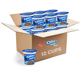 Post OREO PUFFS taza frontal mostrando diseño y porción lista para llevar