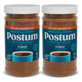Postum frasco frontal mostrando el envase y la marca Postum, opción sin cafeína