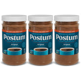 Postum frente del empaque mostrando la marca y beneficios