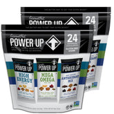 Power Up frontal del empaque mostrando diseño y beneficio de energía