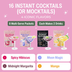 Practical Magic detalle del polvo perlado comestible en la cuchara