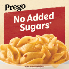 Prego salsa vertida sobre pasta mostrando sabor y consistencia sedosa
