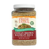 Pride Of India frasco 3 lb frontal mostrando empaque y facilidad de almacenamiento