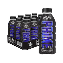 PRIME Hydration vista frontal del envase mostrando sabor y diseño atractivo