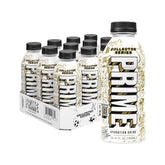 PRIME Hydration pack frontal mostrando 12 botellas y conveniencia