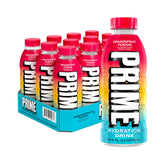PRIME HYDRATION botella frontal Dragonfruit Fusion, hidratación sabrosa